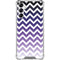 Chevron Purple Ombre Gabb Phone 4 Clear Case