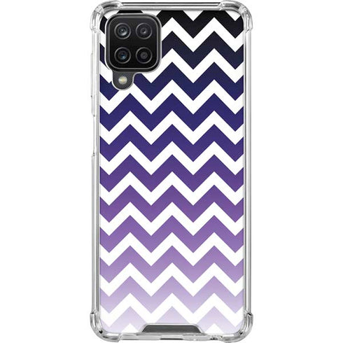 Chevron Purple Ombre Galaxy Cases