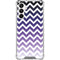 Chevron Purple Ombre Galaxy A16 5G Clear Case