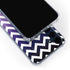 Chevron Purple Ombre Galaxy A35 5G Clear Case