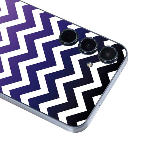 Chevron Purple Ombre Galaxy A35 5G Skin