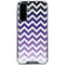 Chevron Purple Ombre Galaxy A36 5G Clear Case
