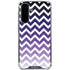 Chevron Purple Ombre Galaxy A36 5G Clear Case