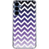 Chevron Purple Ombre Galaxy A55 5G Clear Case