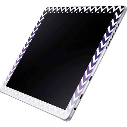 Chevron Purple Ombre Galaxy Book 12in Skin