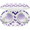 Chevron Purple Ombre Galaxy Buds Plus Skin