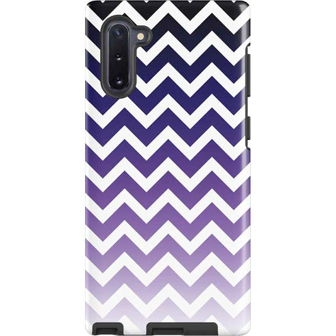 Chevron Purple Ombre Galaxy Cases