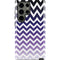 Chevron Purple Ombre Galaxy S23 Ultra Pro Case