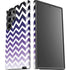 Chevron Purple Ombre Galaxy S23 Ultra Pro Case