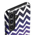 Chevron Purple Ombre Galaxy S25 Impact Case