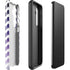 Chevron Purple Ombre Galaxy S25 Impact Case