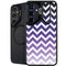 Chevron Purple Ombre Galaxy S24 Kickstand Case