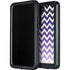 Chevron Purple Ombre Galaxy S24 Plus Waterproof Case