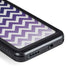 Chevron Purple Ombre Galaxy S24 Plus Waterproof Case