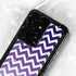 Chevron Purple Ombre Galaxy S24 Ultra Waterproof Case