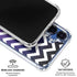Chevron Purple Ombre Galaxy S25 Clear Case