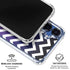 Chevron Purple Ombre Galaxy S25 Plus Clear Case