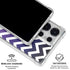 Chevron Purple Ombre Galaxy S25 Ultra Clear Case