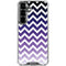 Chevron Purple Ombre Galaxy S26 Clear Case