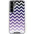 Chevron Purple Ombre Galaxy S26 Plus Clear Case