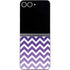 Chevron Purple Ombre Galaxy Z Flip6 Skin