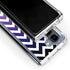 Chevron Purple Ombre Galaxy Z Fold5 5G Clear Case