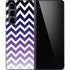 Chevron Purple Ombre Galaxy Z Fold5 5G Skin