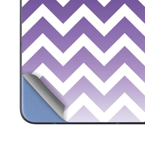 Chevron Purple Ombre Galaxy Z Fold5 5G Skin