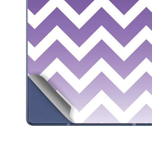 Chevron Purple Ombre Galaxy Z Fold6 Skin