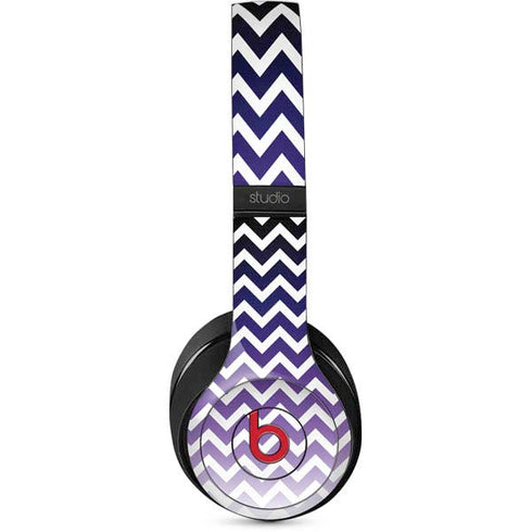 Chevron Purple Ombre Studio Wireless Skin