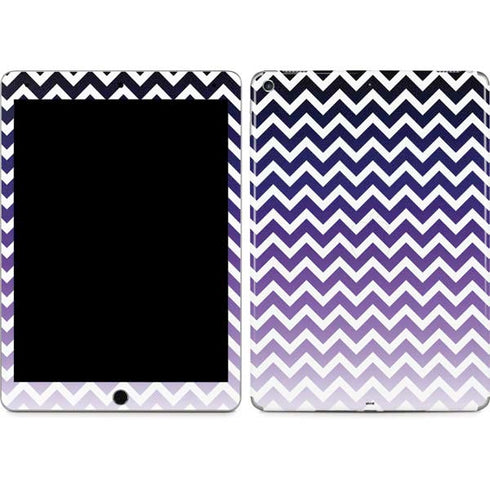 Chevron Purple Ombre iPad Skins