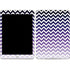Chevron Purple Ombre Apple iPad Skin