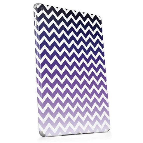 Chevron Purple Ombre Apple iPad Skin