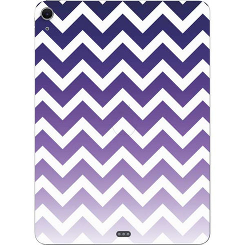 Chevron Purple Ombre Apple iPad Air Skin