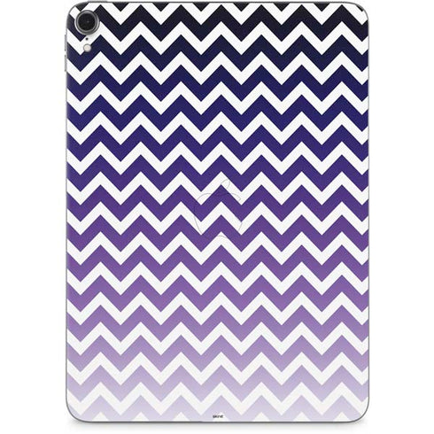 Chevron Purple Ombre Apple iPad Pro Skin