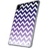 Chevron Purple Ombre iPad Pro 11in (2024) Clear Case