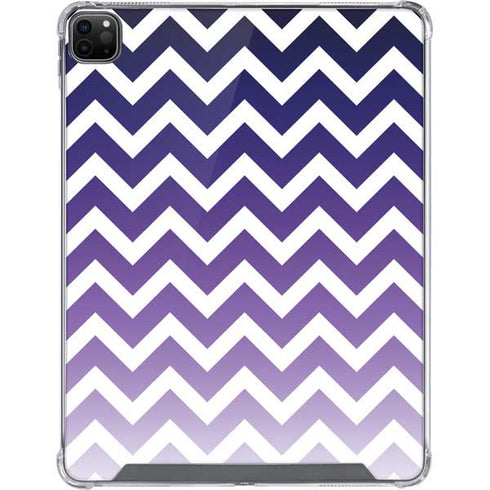 Chevron Purple Ombre iPad Cases