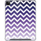 Chevron Purple Ombre iPad Cases