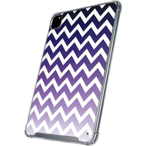 Chevron Purple Ombre iPad Cases