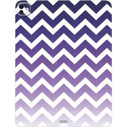 Chevron Purple Ombre iPad Pro 13in M4 (2024) Skin