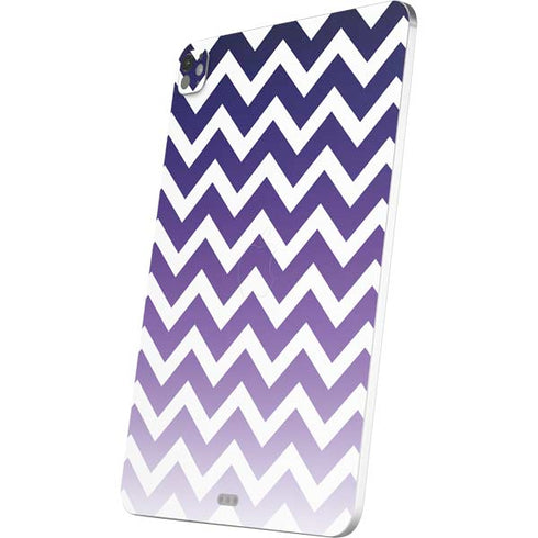 Chevron Purple Ombre iPad Pro 13in M4 (2024) Skin