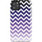 Chevron Purple Ombre iPhone Cases