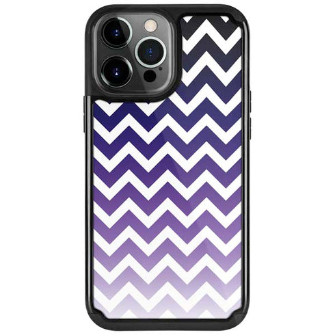 Chevron Purple Ombre iPhone Cases