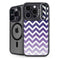 Chevron Purple Ombre iPhone 13 Pro Kickstand Case