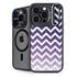 Chevron Purple Ombre iPhone 13 Pro Kickstand Case