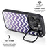 Chevron Purple Ombre iPhone 13 Pro Kickstand Case