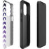 Chevron Purple Ombre iPhone 15 Pro Impact Case