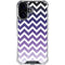 Chevron Purple Ombre iPhone 16 Clear Case