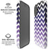 Chevron Purple Ombre iPhone 16 Plus Magsafe Impact Case