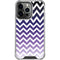 Chevron Purple Ombre iPhone 16 Pro Clear Case